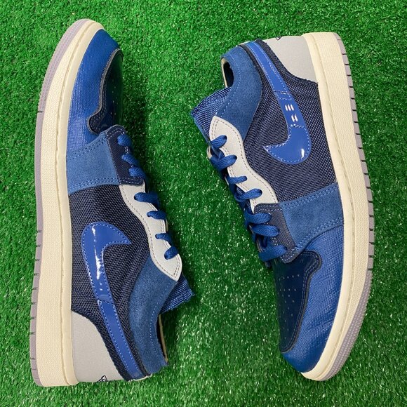Nike Air Jordan 1 Low SE Craft Mens Basketball Shoes Blue DR8867-400 VNDS Sz 8.5 main image 6